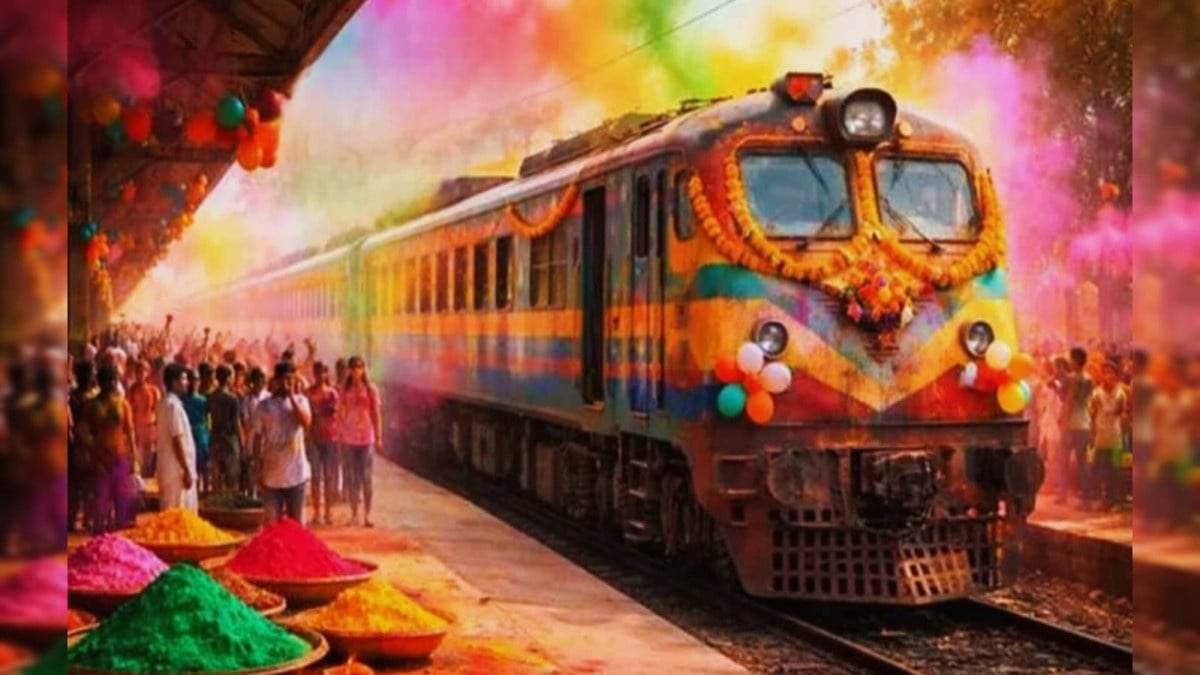होली स्पेशल ट्रेन: रांची से चलेगी कई ट्रेनें, त्योहार पर घर आना होगा आसान