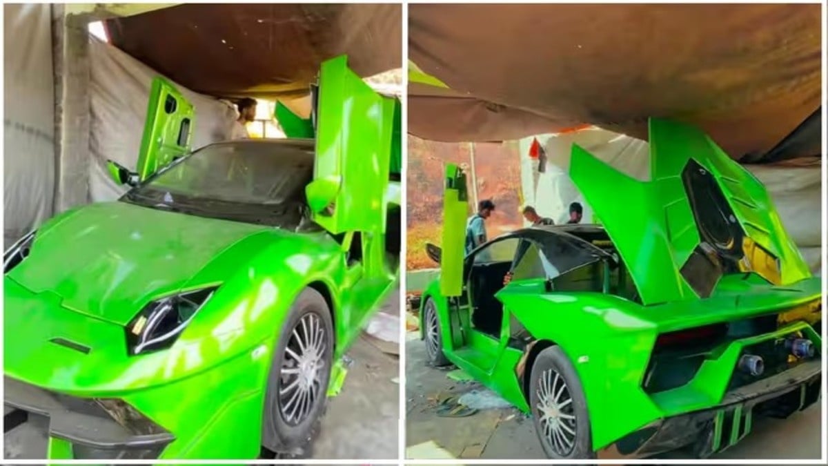 झारखंड का  Tarzan The Wonder Car! मारुति 800 से युवक ने बना दी लैंबॉर्गिनी एवेंटाडोर, सड़क पर निकलते ही रुक जाती हैं नज़रें