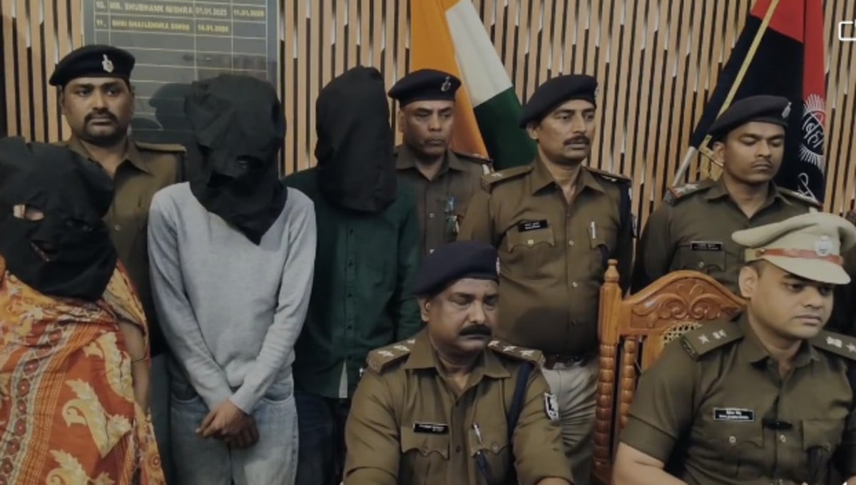 ब्राउन शुगर के अंतर जिला नेटवर्क का उद्भेदन, भागलपुर से महिला समेत 5 गिरफ्तार
