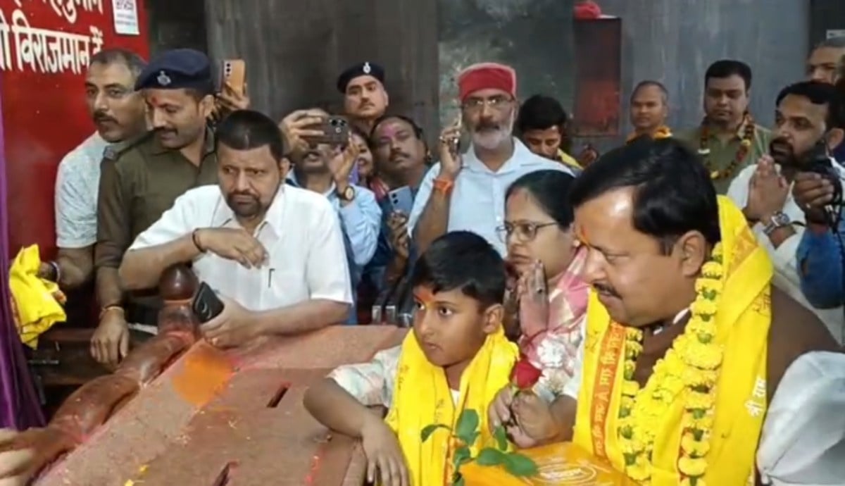 नितिन नवीन आज भरेंगे राज्यसभा नामांकन, पहले पटना महावीर मंदिर में टेका माथा