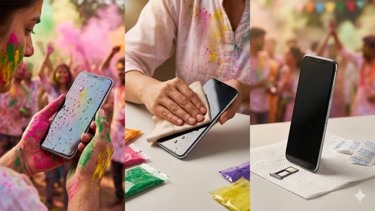 होली की मस्ती में फोन भीग गया? स्टेप बाय स्टेप फॉलो करें यह तरकीब, तुरंत ठीक हो जाएगा फोन