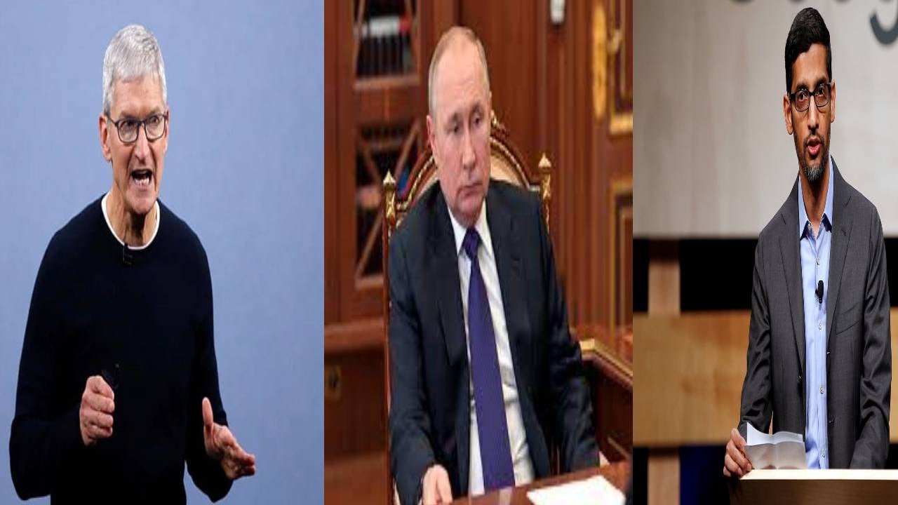 रूस के खिलाफ Google और Apple का एक्शन, कई रूसी एप को किया ब्लॉक