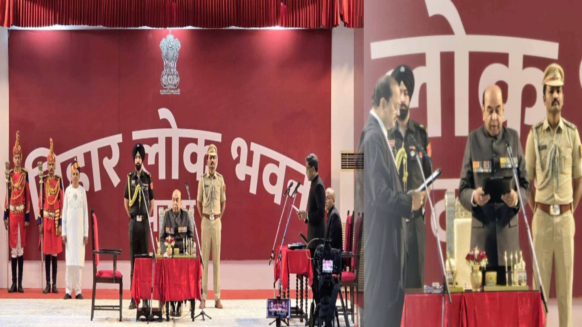 बिहार के नए राज्यपाल बने सैयद अता हसनैन,  चीफ जस्टिस ने दिलाई शपथ