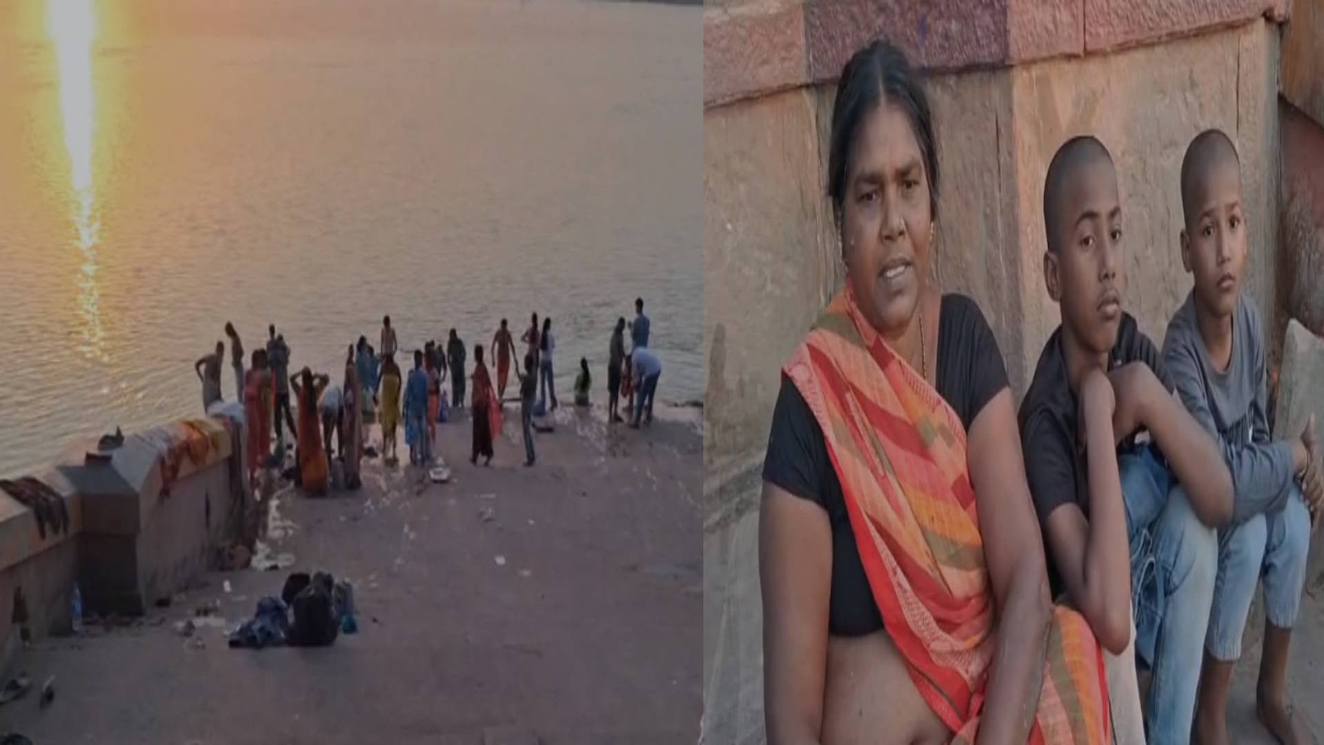बिहार के बाढ़ में  बाल-बाल बची 3 जिंदगियां, गंगा में डूबते-डूबते बचा पूरा परिवार