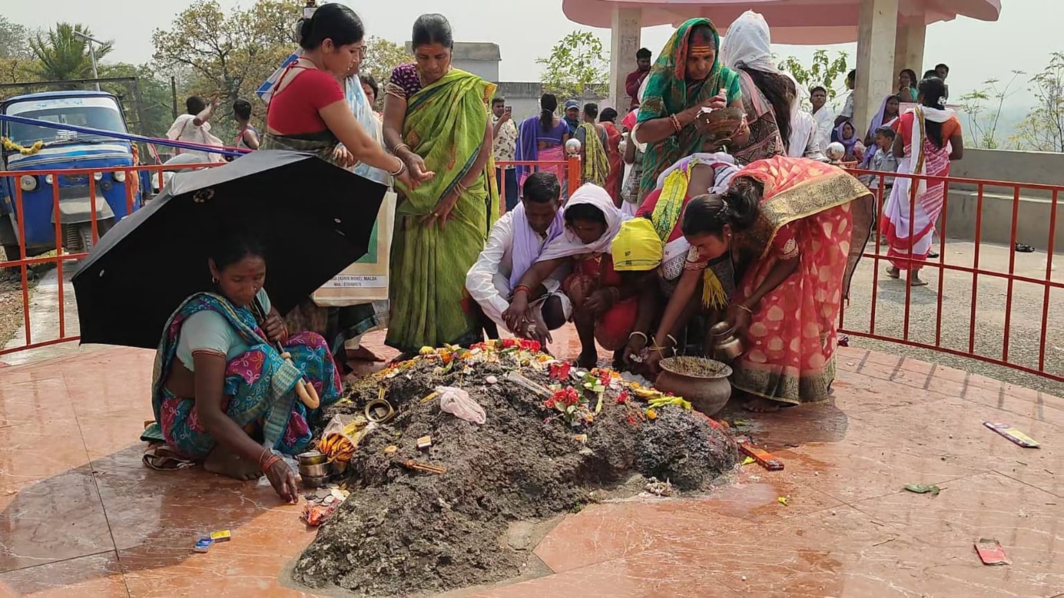 आस्था का केंद्र बना साहिबगंज का बिन्दुवासिनी मंदिर, हनुमान के पदचिन्ह पर आदिवासियों की बढ़ी आस्था