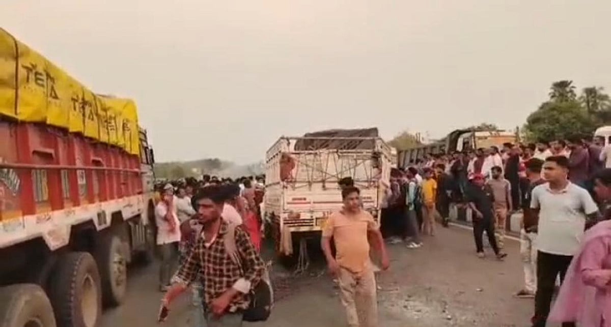 धनबाद के बरवाअड्डा में दर्दनाक सड़क हादसा, एक की मौके पर मौत