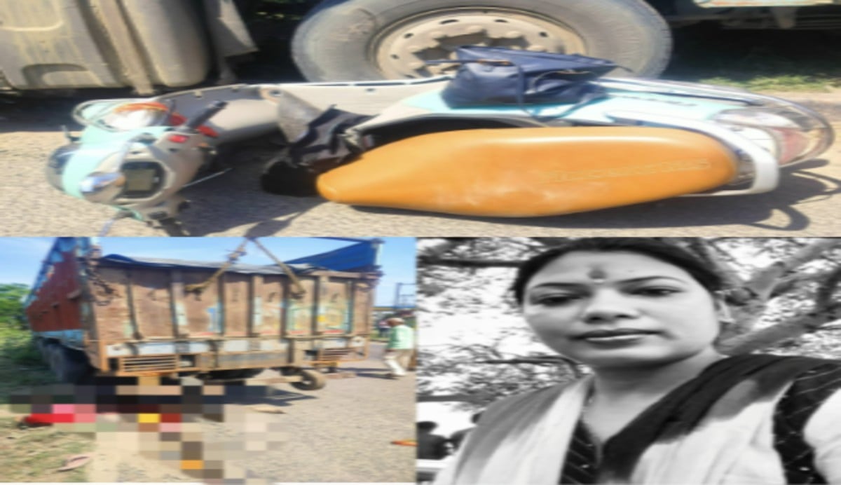 भागलपुर में भीषण सड़क हादसा : बैंक कर्मचारी की मौत, ट्रक चालक फरार
