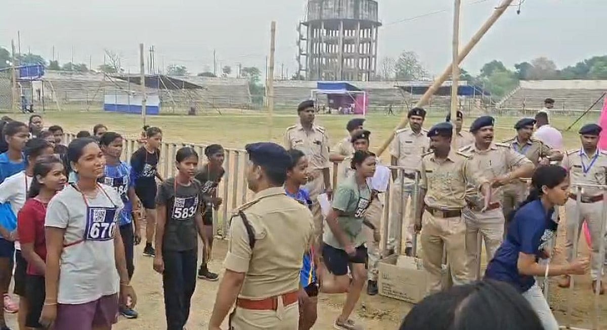 कड़ी सुरक्षा के बीच शुरू हुई होमगार्ड भर्ती की पीईटी परीक्षा,निष्पक्षता को लेकर प्रशासन सख्त