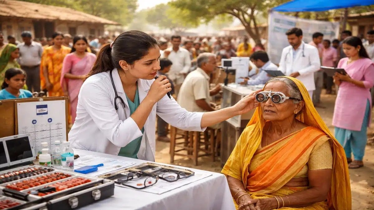 बिहार में नेत्र जांच का अंतिम चरण शुरू, 26 जिलों में लगे 51 केंद्रों पर शुरू हुआ हेल्थ ड्राइव
