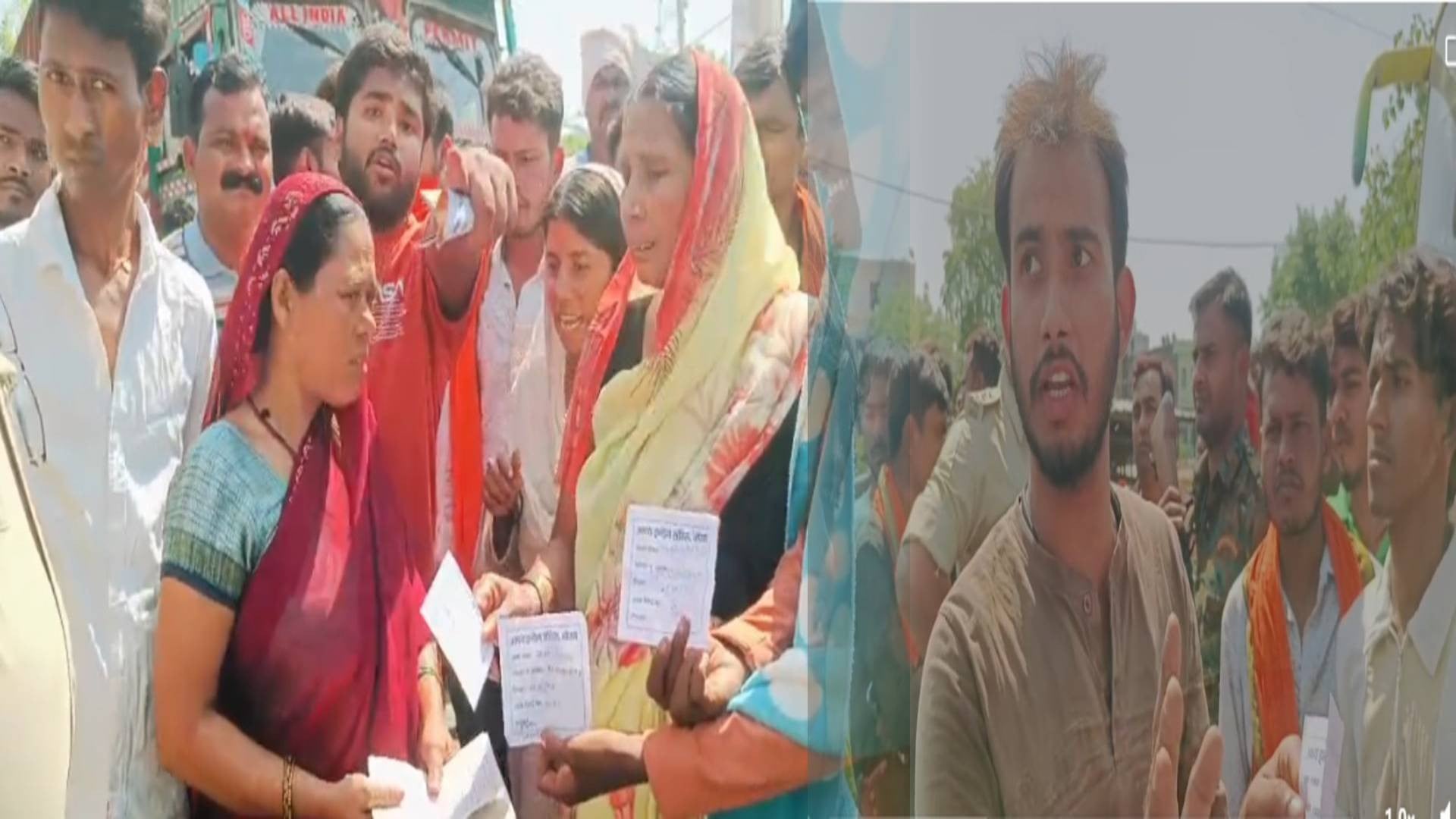 रोहतास में गैस की किल्लत पर फूटा गुस्सा, आरा-सासाराम स्टेट हाईवे किया जाम