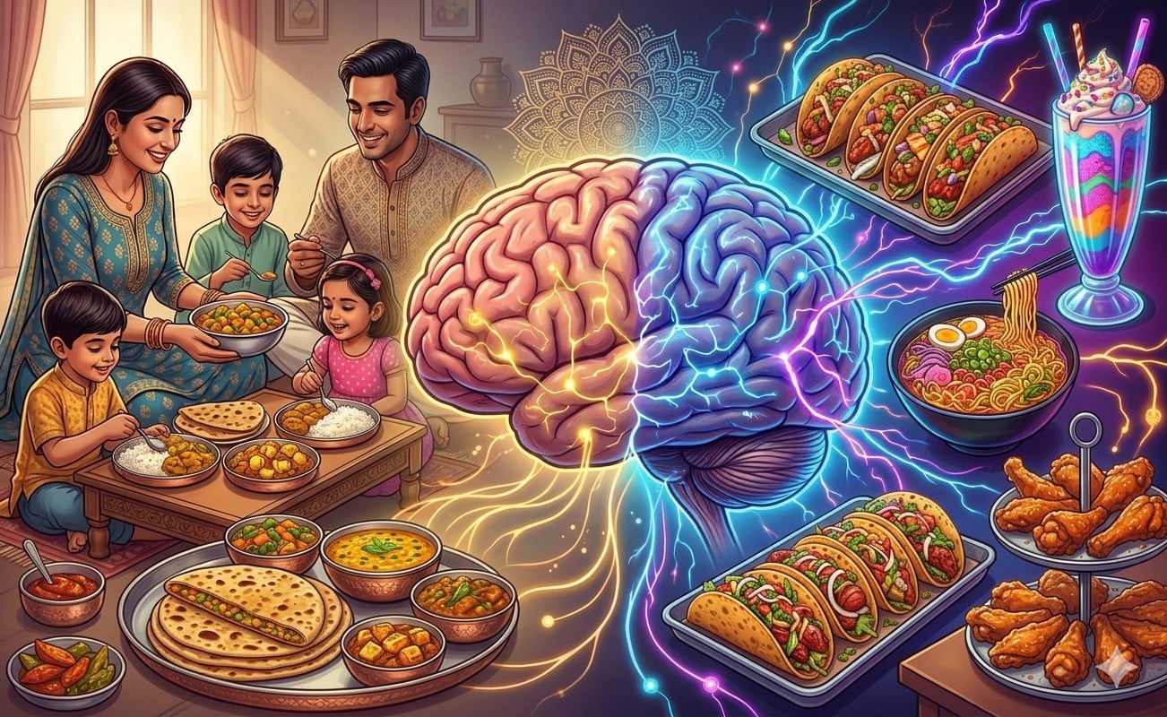 घर का खाना फीका, बाहर का क्यों लगता है लज़ीज़? स्वाद नहीं दिमाग खेलता है असली गेम!