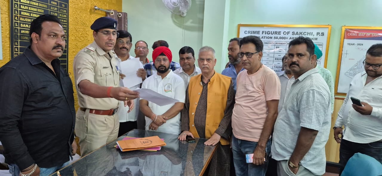 असम के मुख्यमंत्री के खिलाफ जमशेदपुर में कांग्रेस का जोरदार प्रदर्शन