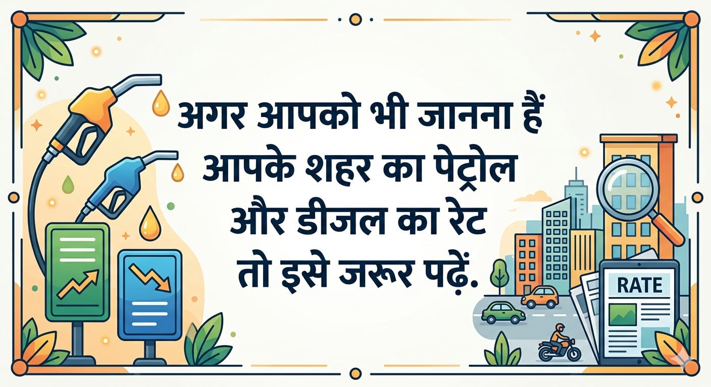 आपके शहर में पेट्रोल और डीजल हुआ सस्ता या महंगा? यहां देखें नई कीमतें