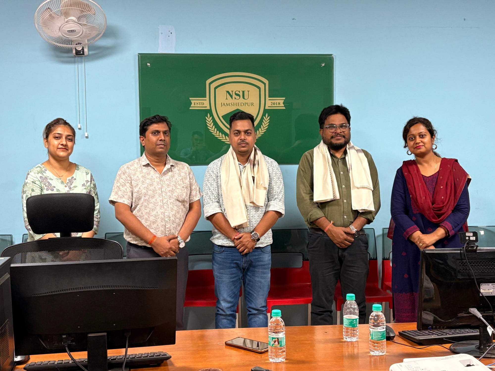 जमशेदपुर: सपनों से साकार तक का सफर, नेता जी सुभाष यूनिवर्सिटी के 5 छात्रों का अरीना एनिमेशन में चयन