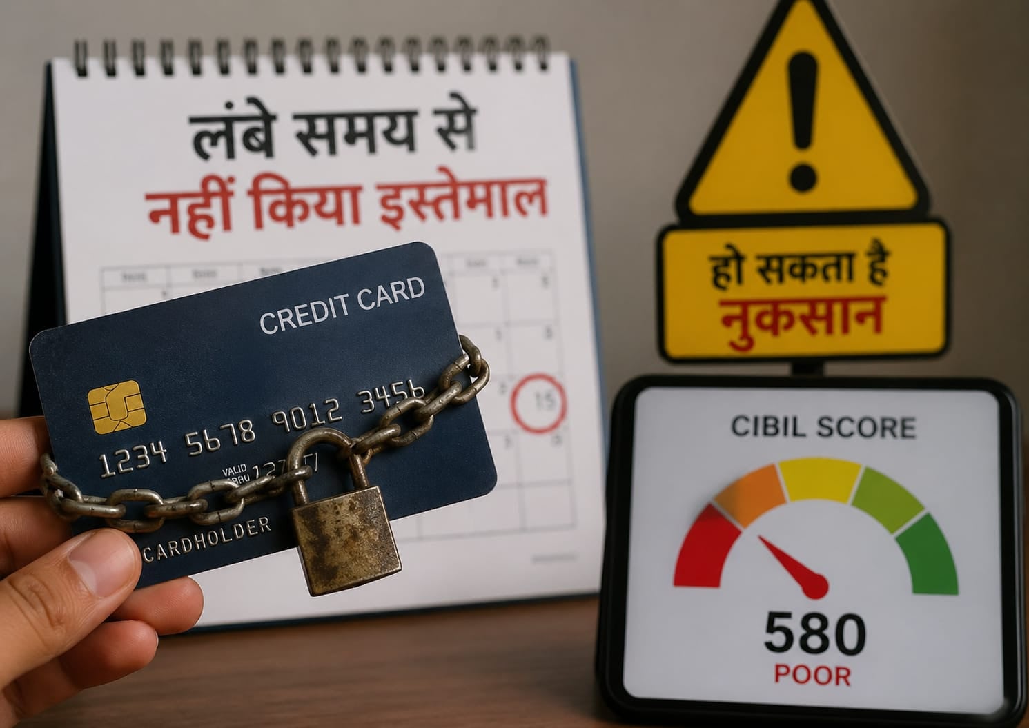 Alert!क्रेडिट कार्ड लिया है लेकिन इस्तेमाल नहीं करते? तो आपका सिविल स्कोर हो सकता है खराब