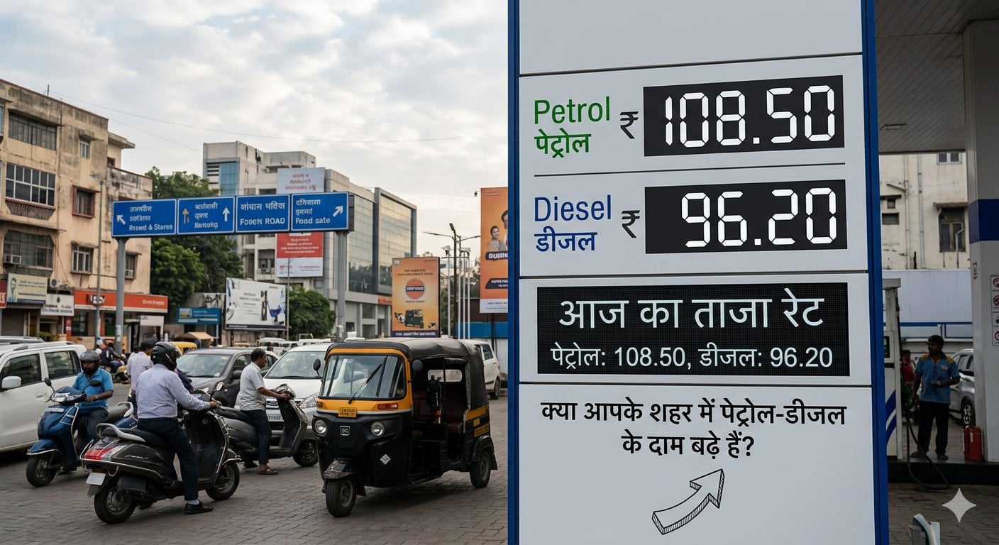 Petrol and Diesel:  क्या आपके शहर में बढ़े हैं पेट्रोल और डीजल के दाम! जानिए आज का ताजा रेट