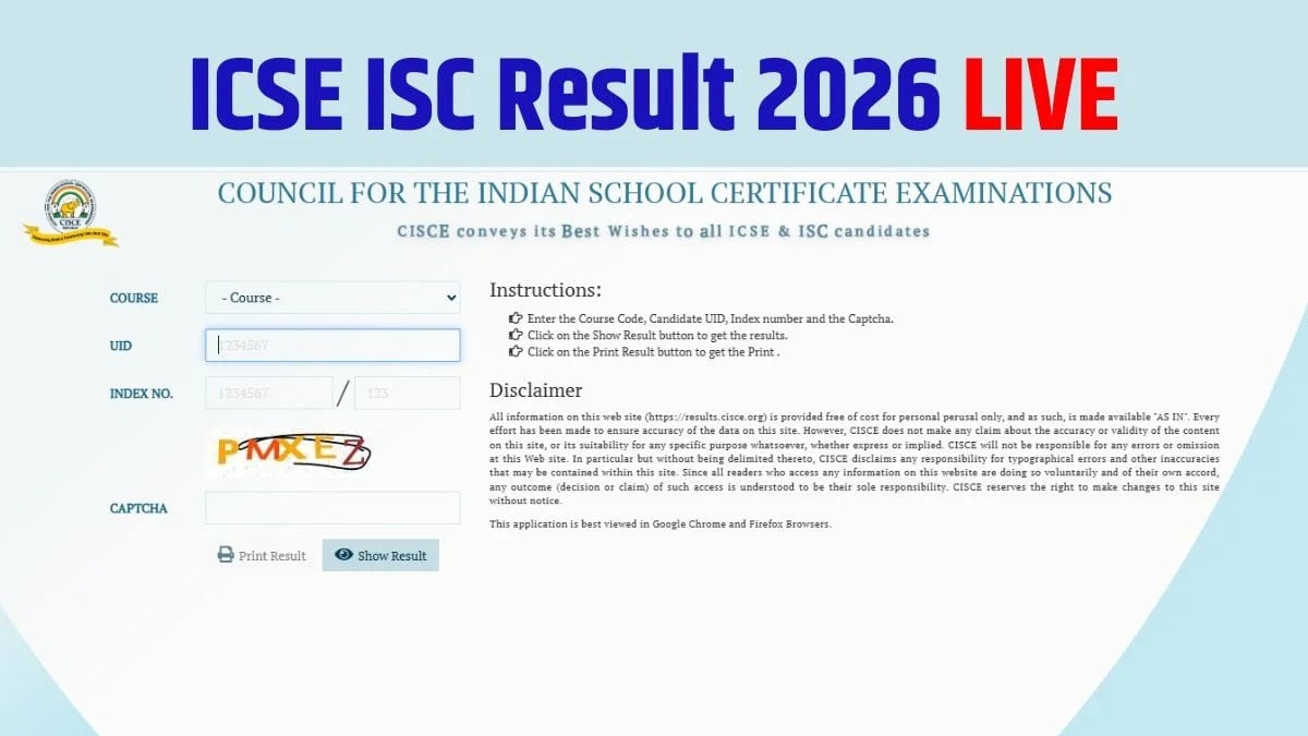 CISCE ने 10वीं और 12वीं का रिजल्ट किया जारी, ऐसे तुरंत चेक करें परिणाम