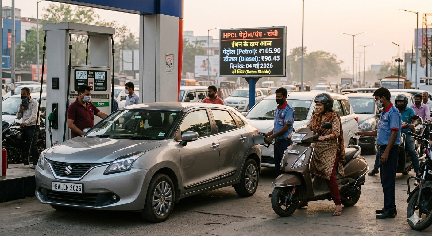 Petrol and Diesel: 4 मई को भी पेट्रोल और डीजल के रेट रहे स्थिर, जानिए आज का ताजा रेट