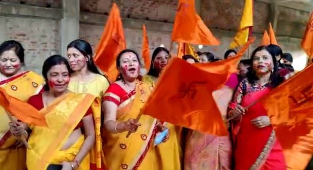 श्याम महोत्सव पर होली मिलन समारोह का आयोजन, भजन-कीर्तन पर झूमे भक्त