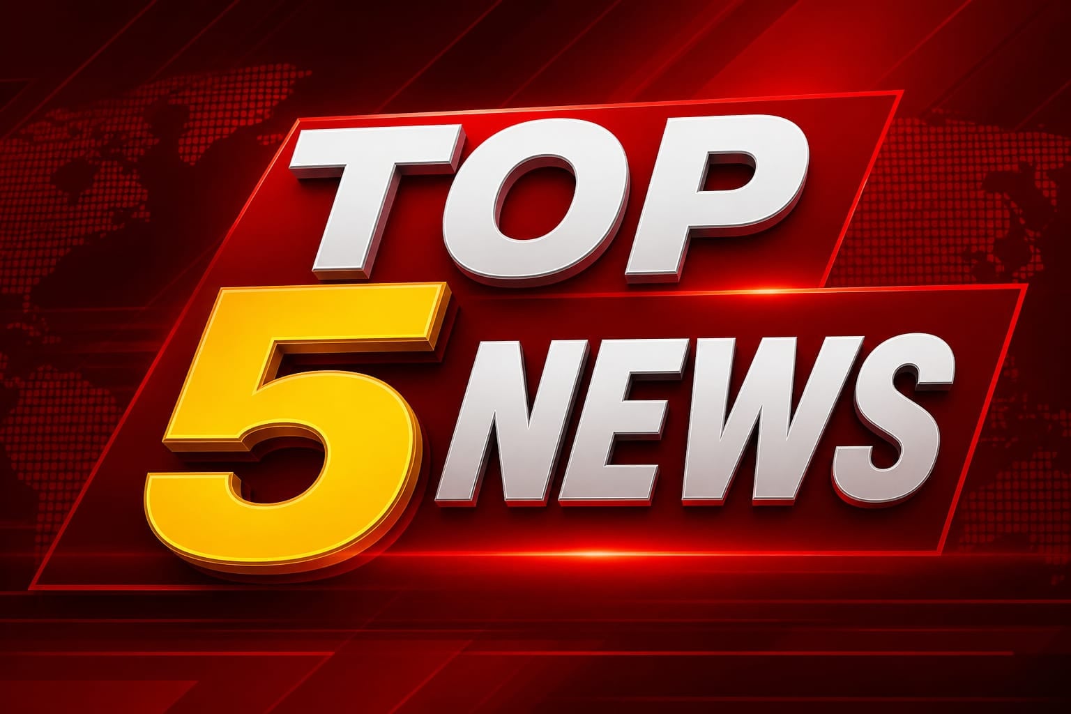 देश -विदेश की पाँच प्रमुख खबरें, जाने देश विदेश का हाल