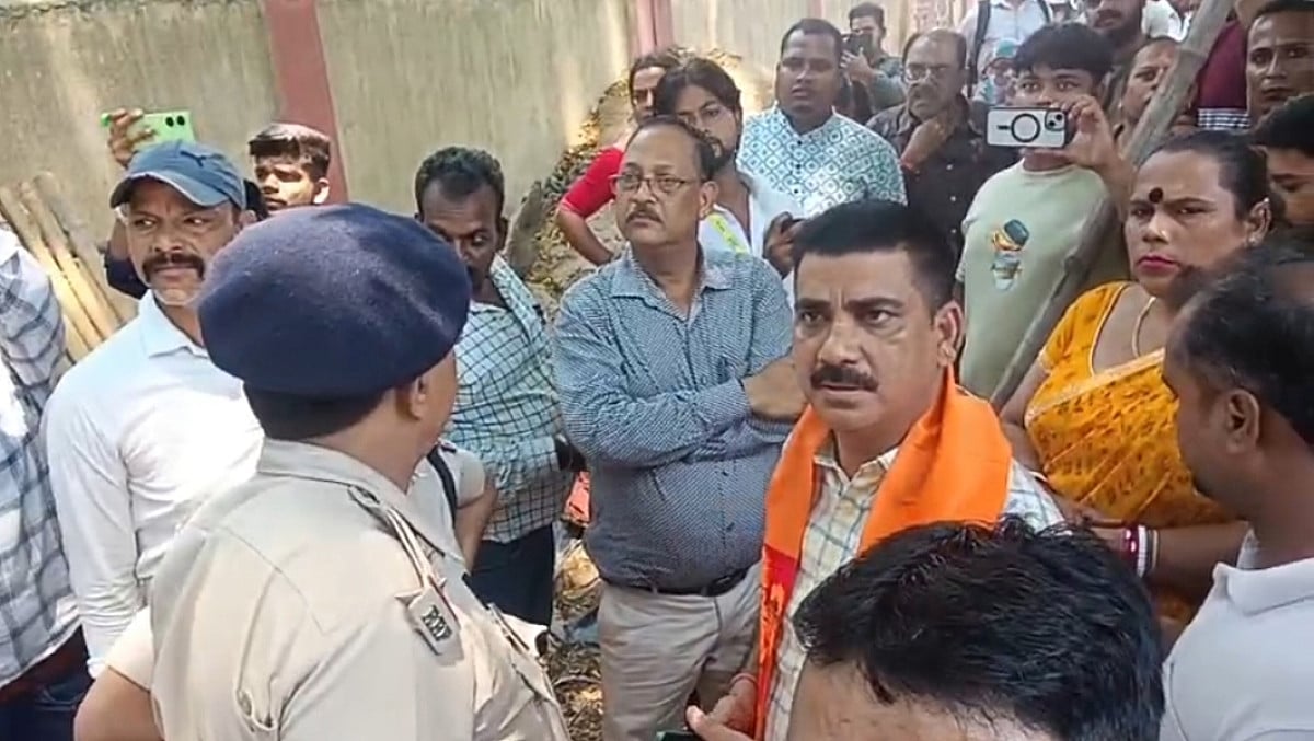 जमशेदपुर में जगन्नाथ मंदिर पर रेलवे की कार्रवाई का विरोध, बैरंग लौटी टीम