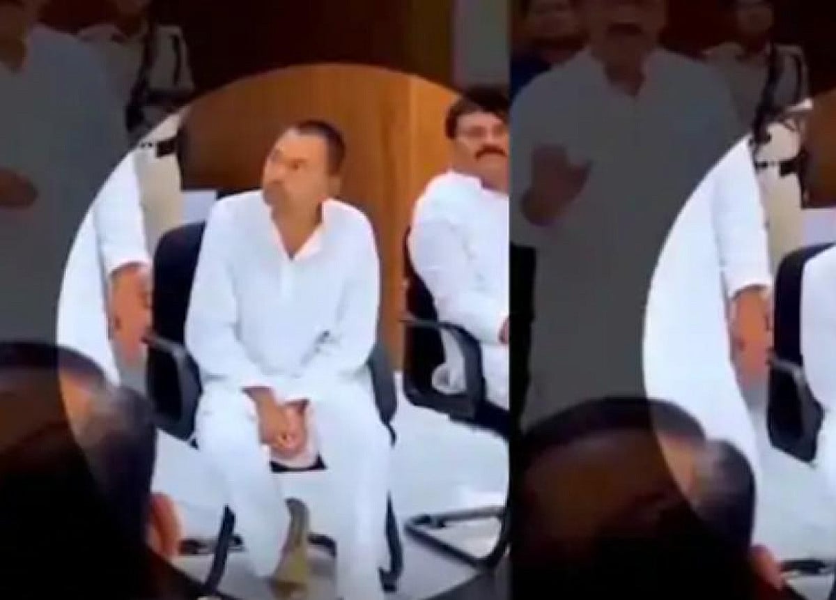 पहले इनका इलाज कराओ! कुर्सी पर झूलते दिखे बिहार के स्वास्थ्य मंत्री, सोशल मीडिया पर बना मजाक, देखिए