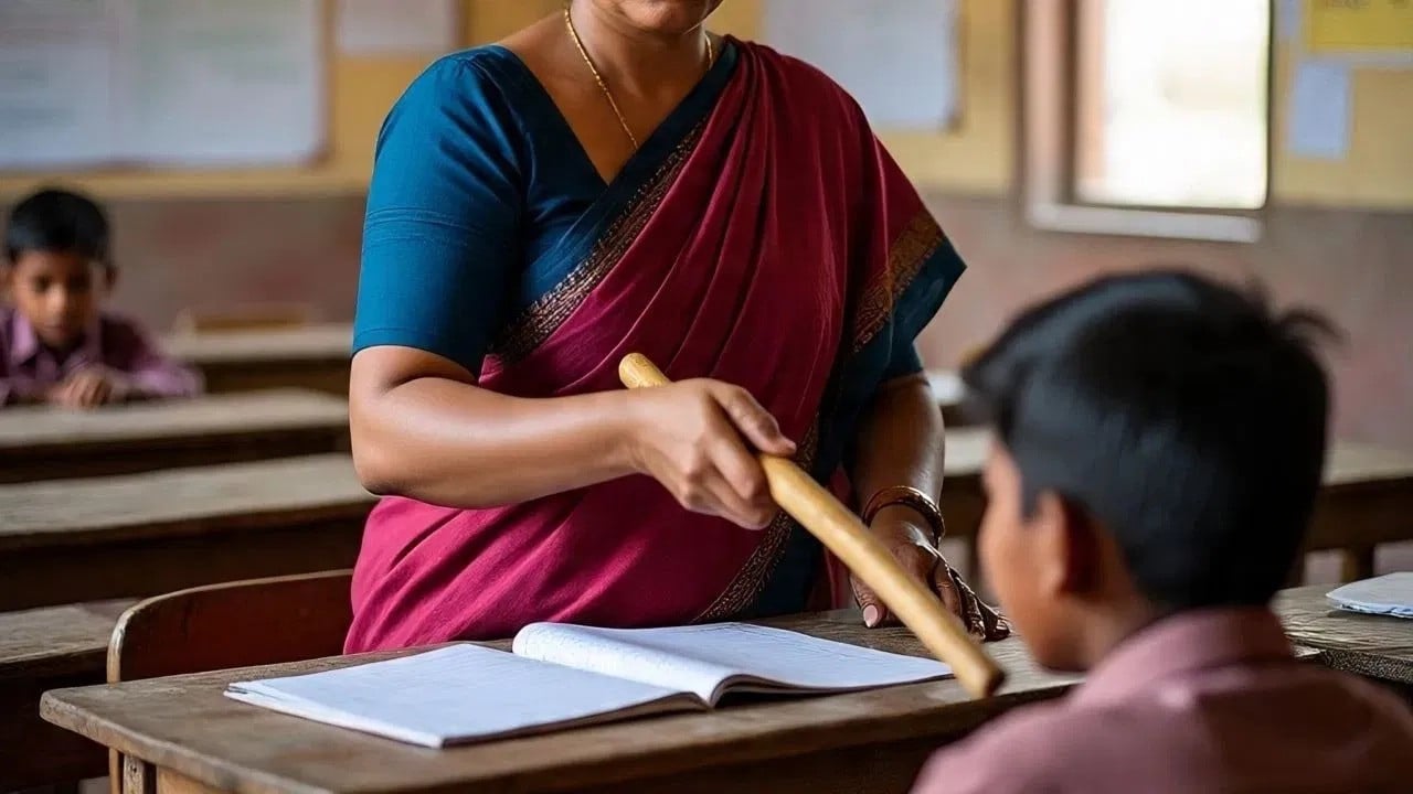 क्लास में गलती करने पर शिक्षिका ने बेरहमी से कर दी छात्रा की पिटाई, तस्वीर देख कांप जाएगी रूह