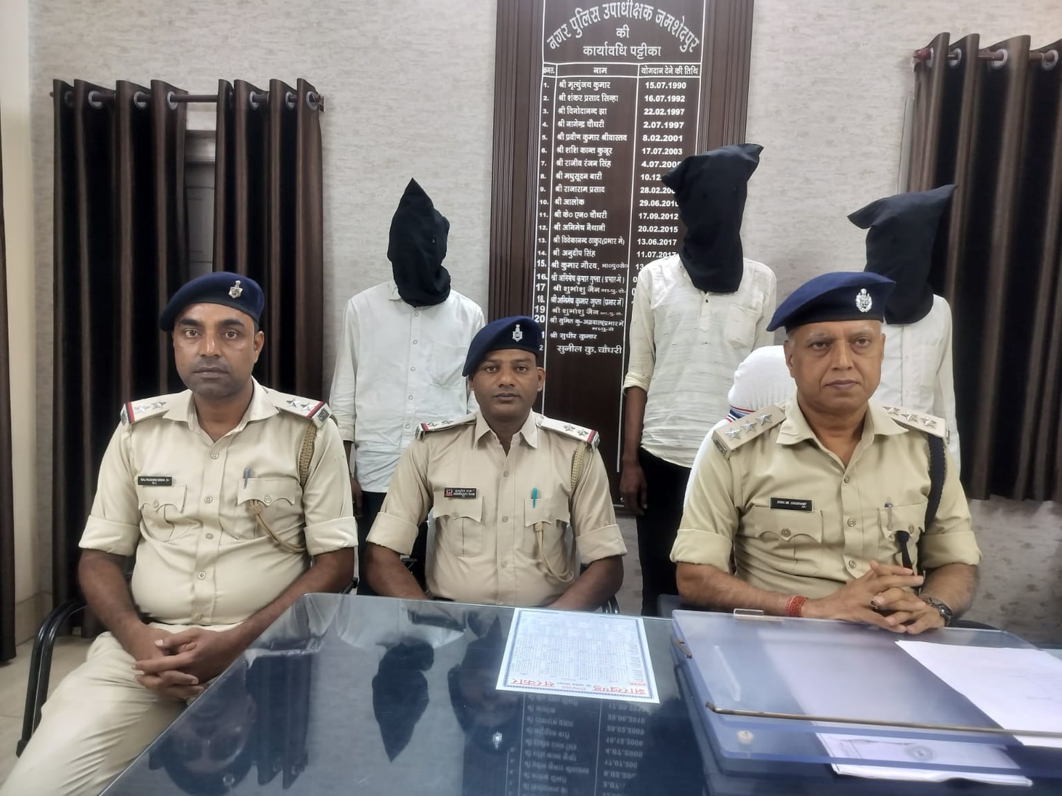 जमशेदपुर में 29 टन सरिया गबन कांड का खुलासा, तीन गिरफ्तार