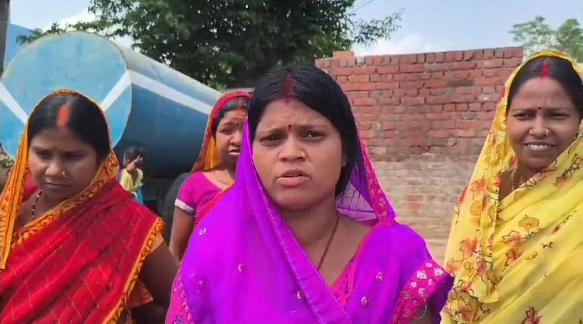 उद्घाटन के बाद भी नहीं आया पानी,बाघमारा महुदा जलापूर्ति योजना पर फूटा ग्रामीणों का गुस्सा
