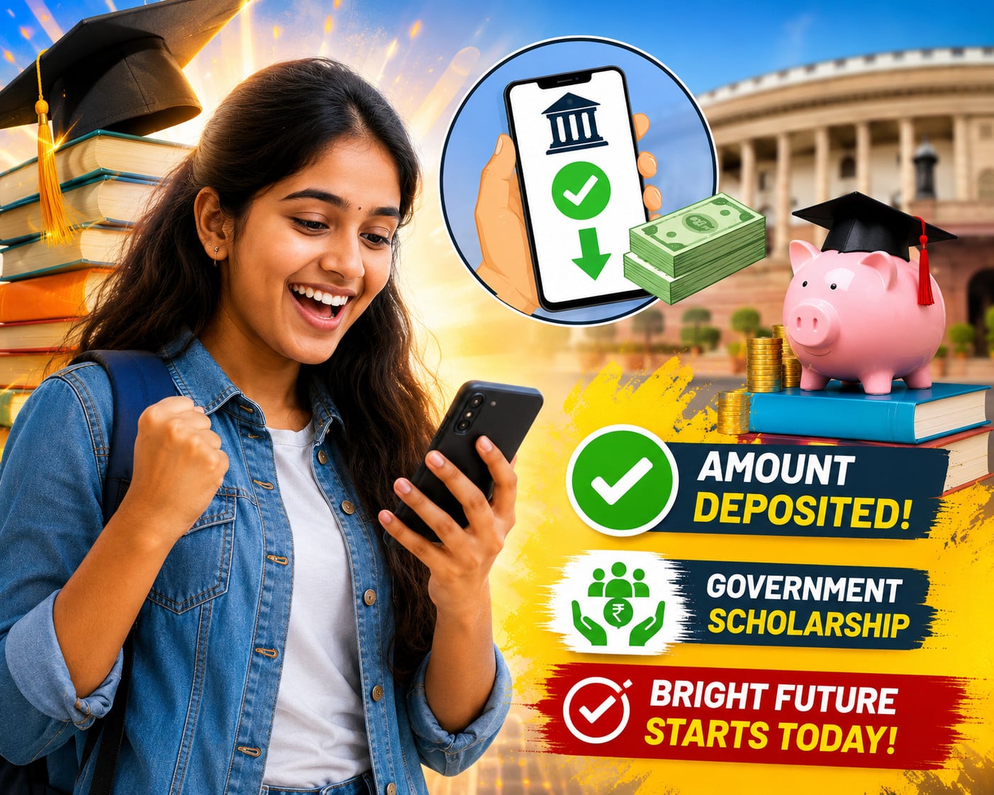 दलित छात्रों के लिए खुशखबरी! सरकार ने जारी की ई-कल्याण राशि, आपके खाते में नहीं पहुंची रकम तो तुरंत कर लें ये जरूरी काम
