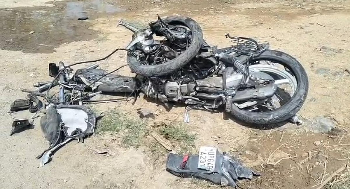 गढ़वा में भीषण सड़क हादसा, चार की मौत, दो गंभीर रूप से घायल