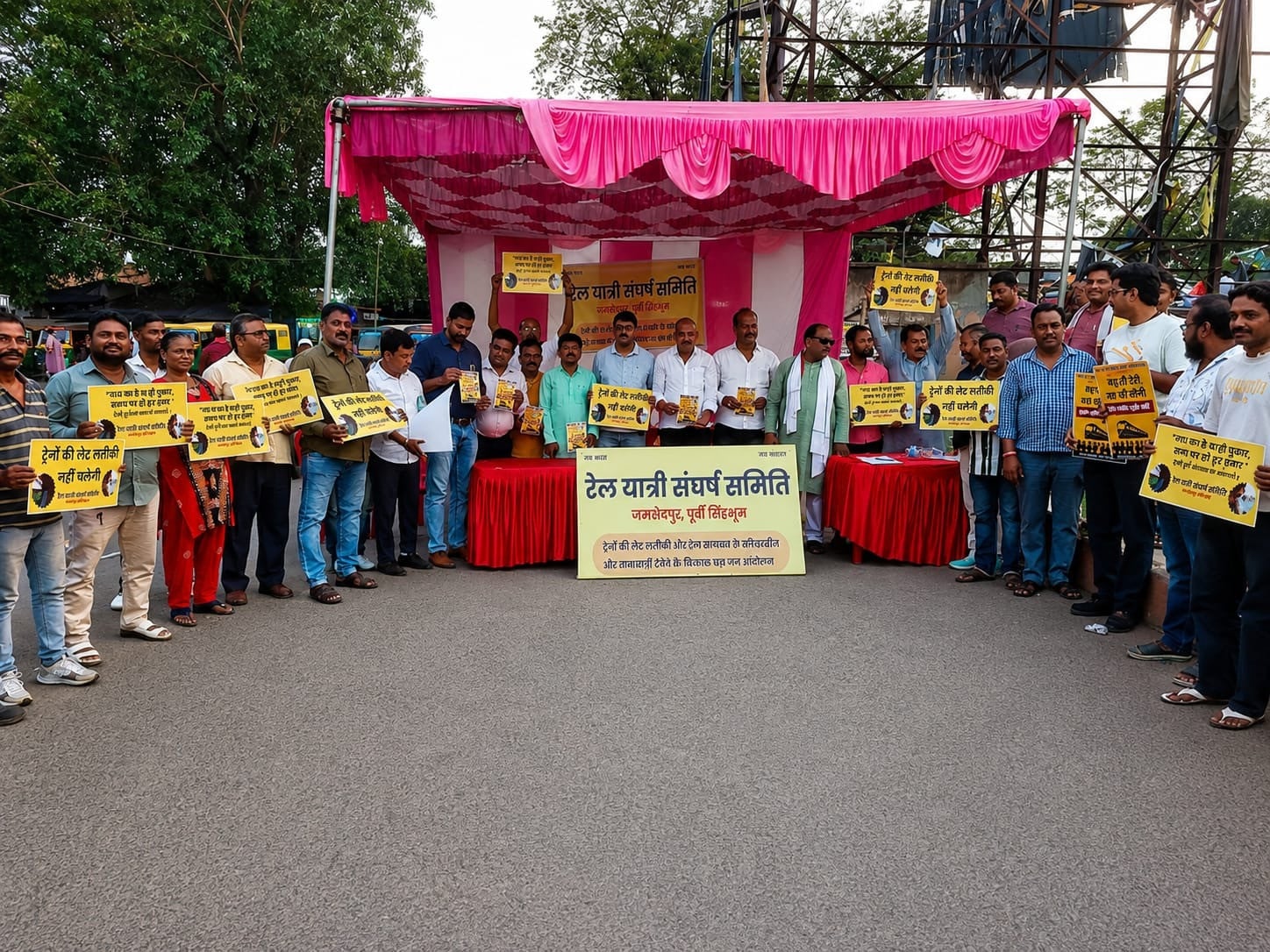 जमशेदपुर : टाटानगर में रेल यात्रियों का अल्टीमेटम, नहीं सुधरी व्यवस्था तो होगा बड़ा प्रदर्शन