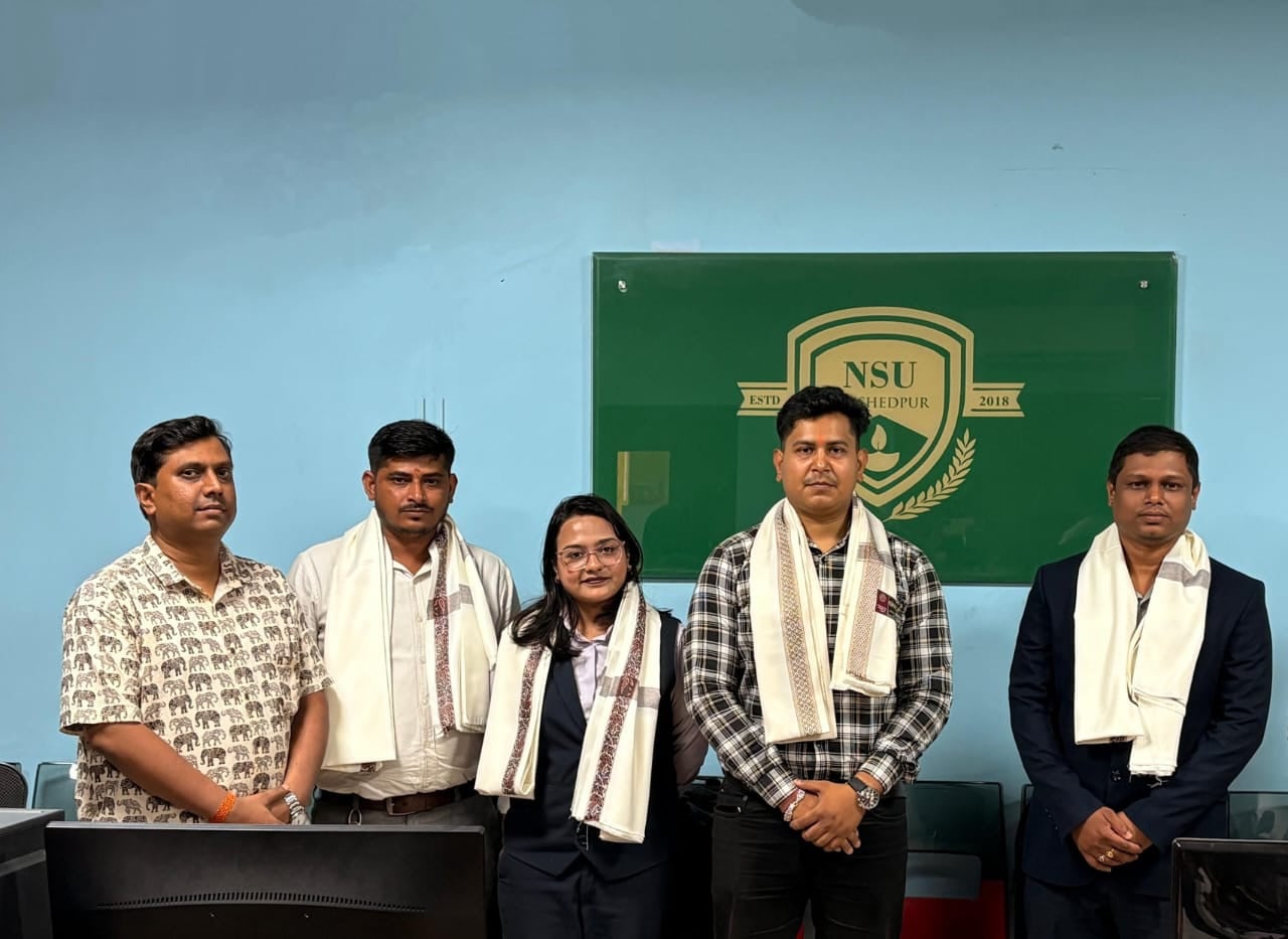 बेंगलुरु की मैकफॉक्स कंपनी में जमशेदपुर एनएसयू के 7 छात्रों का चयन, 3 लाख पैकेज के साथ आवास सुविधा