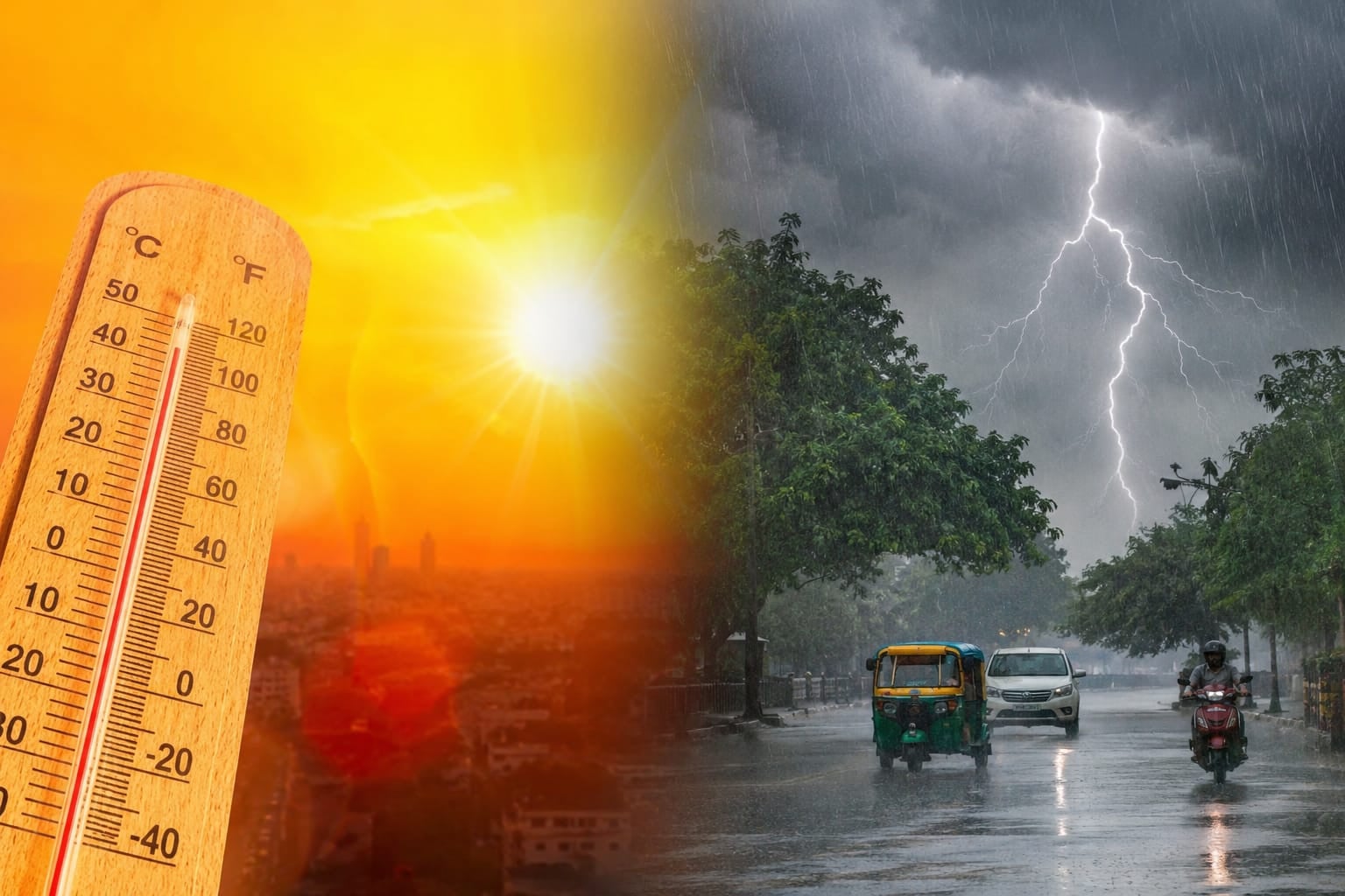 Weather Alert:झारखंड में मौसम का यू-टर्न, कई जिलों में बारिश और तेज हवा की संभावना