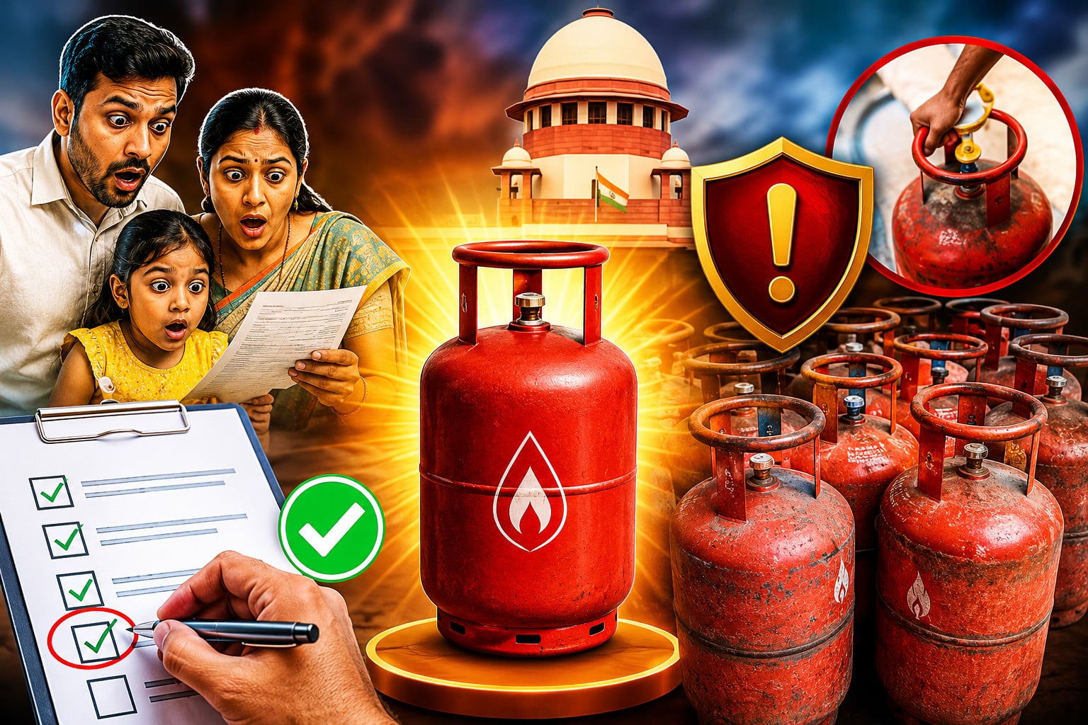 LPG कनेक्शन पर सख्ती या राहत? जानें एक परिवार में कितने सिलेंडर होंगे वैध