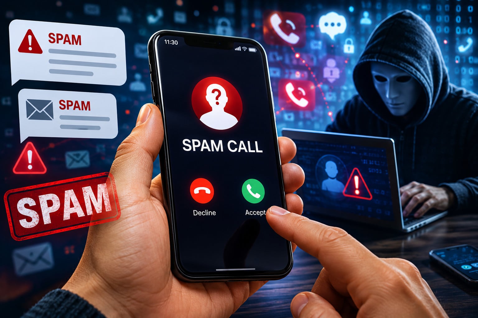 क्या है Digital Spam ?जानिए हर दिन आने वाले Spam Calls और Messages के पीछे का सच