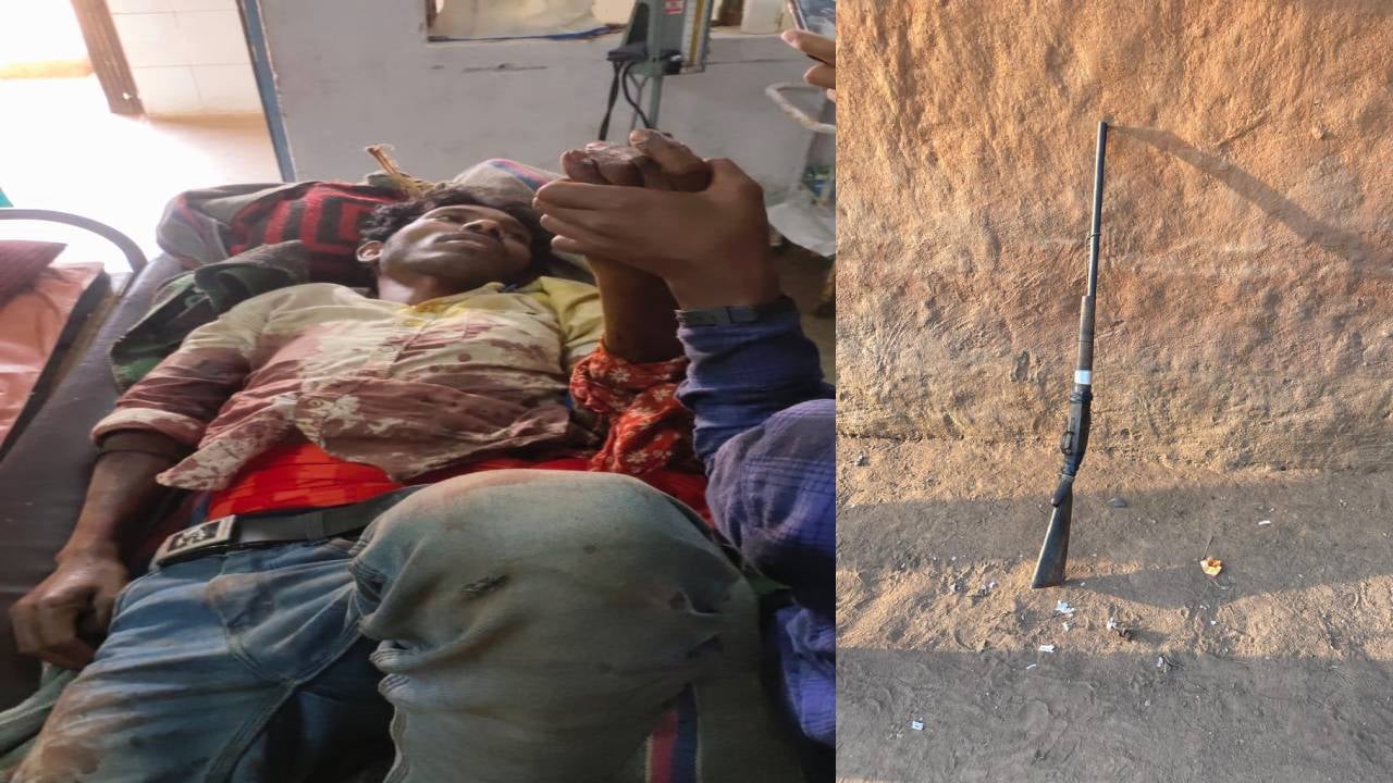 पत्नी की हत्या का आरोप लगा कर दो युवकों को मारी गोली