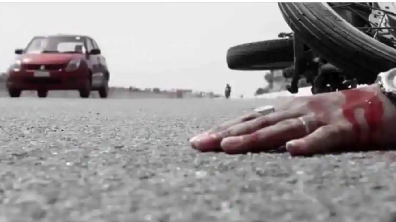 अज्ञात वाहन के चपेट में आने से अधेड़ की मौत
