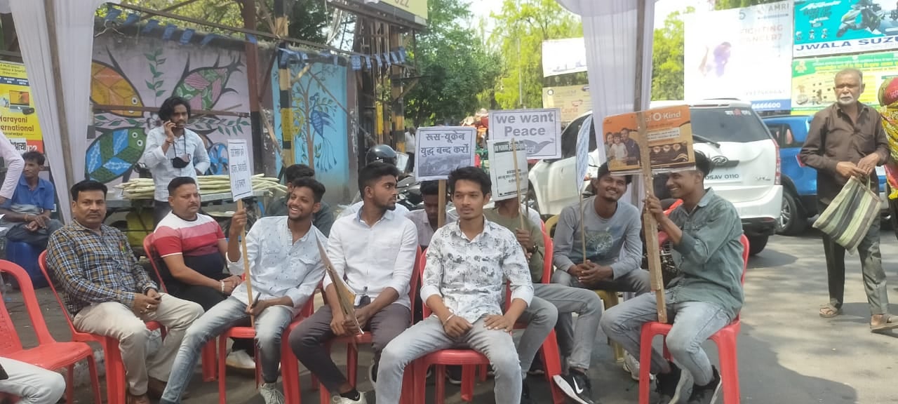 रूस- यूक्रेन युद्ध खत्म कराने के लिए जमशेदपुर ने की यह कोशिश