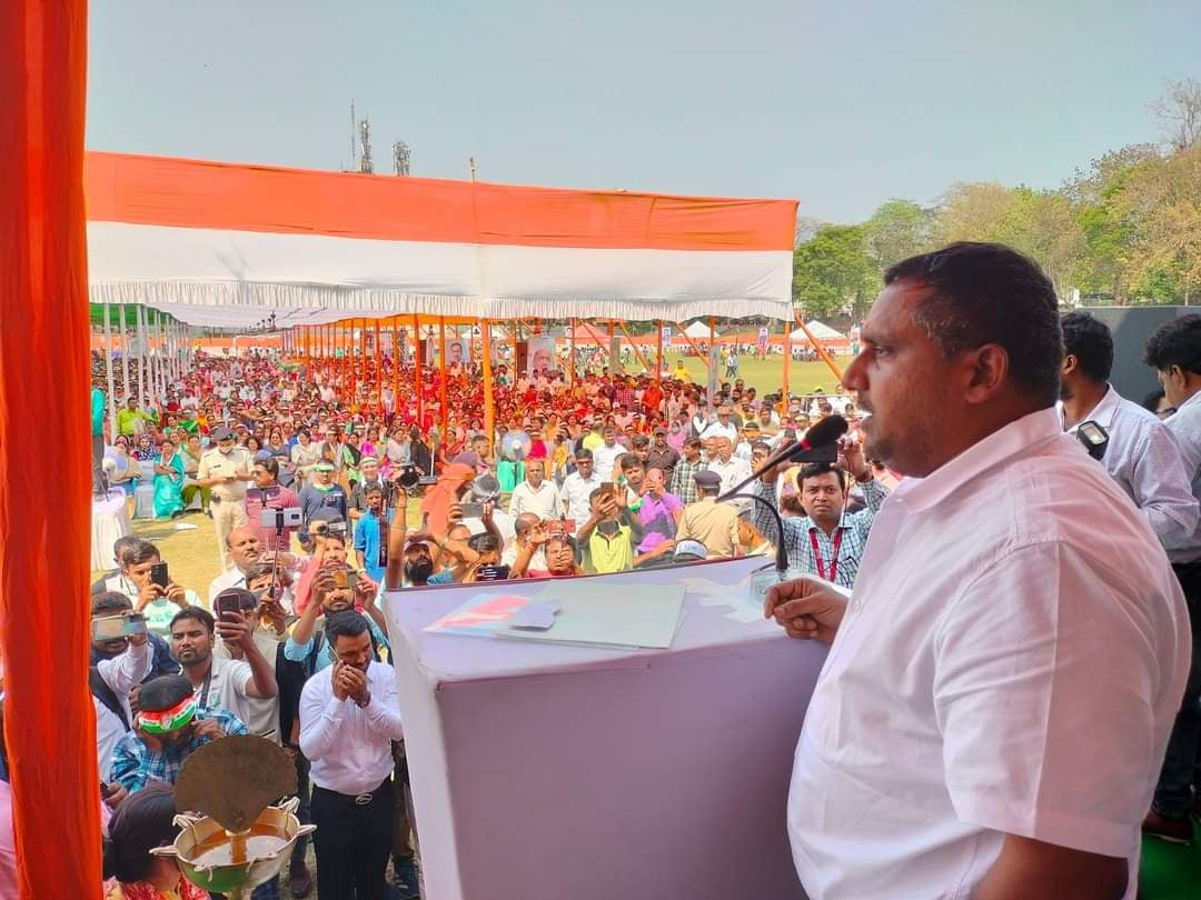 रामनवमी जुलूस को लेकर भाजपा ने सरकार पर साधा निशाना, कांग्रेस को सम्मेलन की छूट, रामभक्तों के शोभायात्रा पर पाबंदी