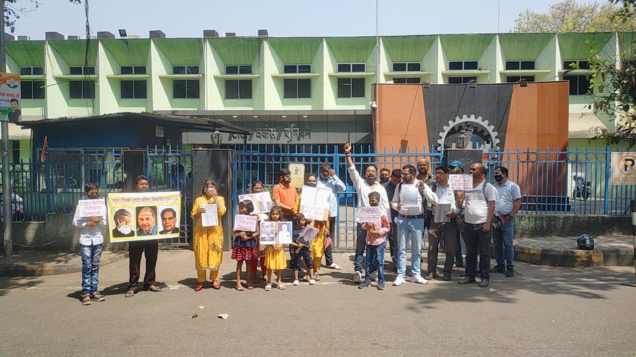 टिस्को निबंधित कर्मचारी पुत्र संघर्ष संघ ने प्रबंधन के खिलाफ खोला मोर्चा