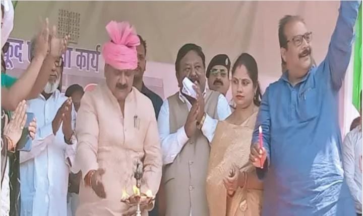 पीएचईडी मंत्री ने 20 करोड़ की लागत से 73 योजनाओं का किया शिलान्यास