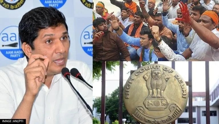 केजरीवाल के आवास पर 'हमला' करने के आरोप में 8 गिरफ्तार,  दिल्ली पुलिस के खिलाफ आप पहुंची हाईकोर्ट