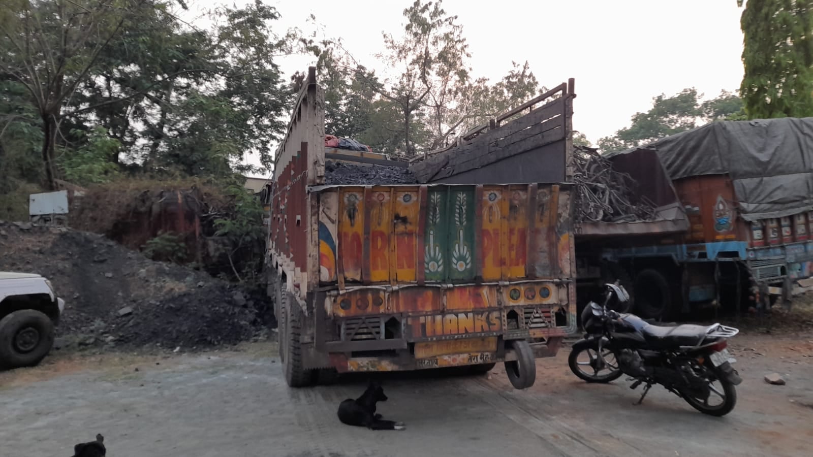सीआईएसएफ ने पकड़ा कोयला लोड ट्रक, मुक़दमा दर्ज