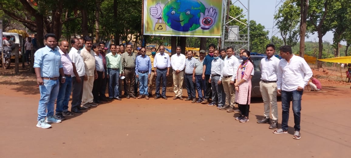 प्लास्टिक पर रोक लगाने हेतु सेल प्रबंधन ने चलाया जागरूकता अभियान