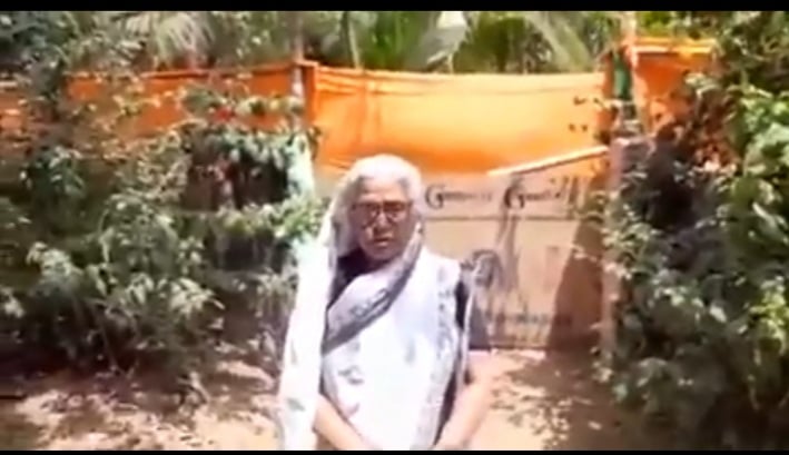 गृहमंत्री के दौरे से पहले प्रशासन ने वीर कुंवर सिंह की पौत्र बधू घर में ही किया नजरबंद