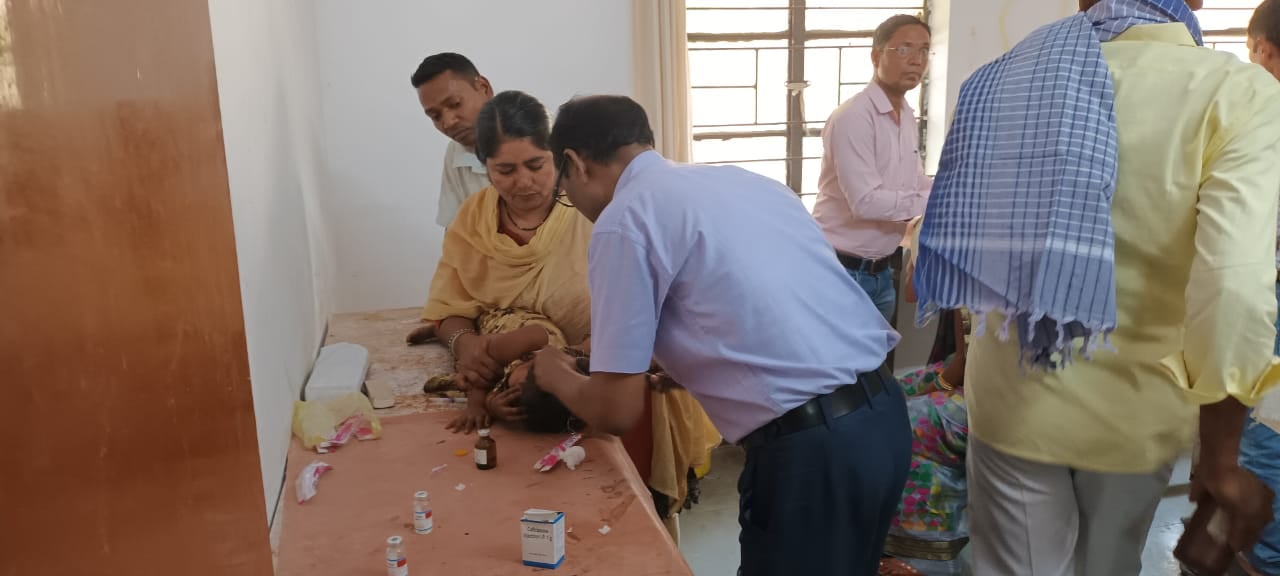 बाइक को बचाने के चक्कर में ऑटो पलटा, एक ही परिवार के 12 लोग घायल