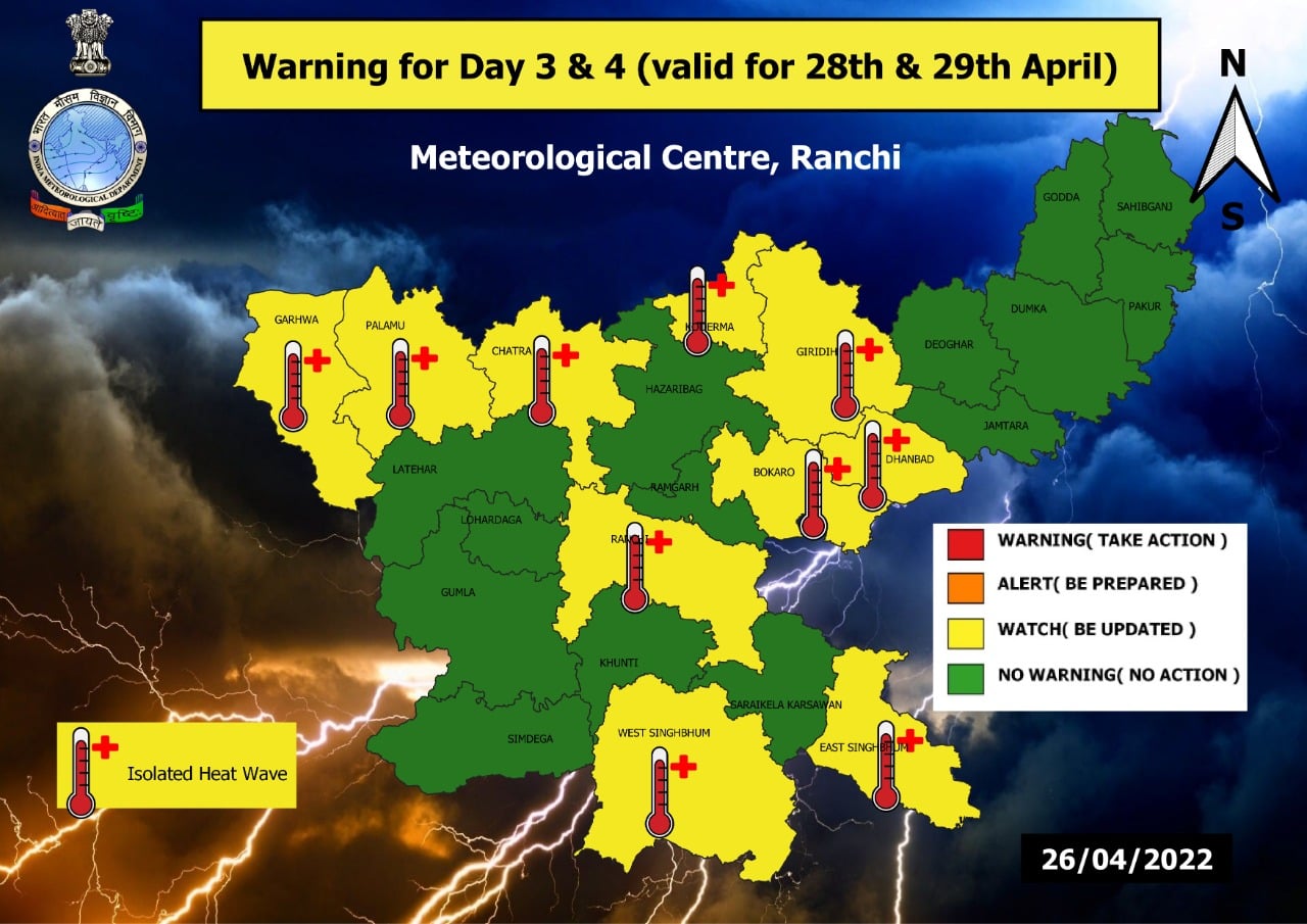 गर्मी से नहीं मिलेगी निज़ात, पढ़िए कैसा रहेगा राज्य में अगले पांच दिनों का मौसम