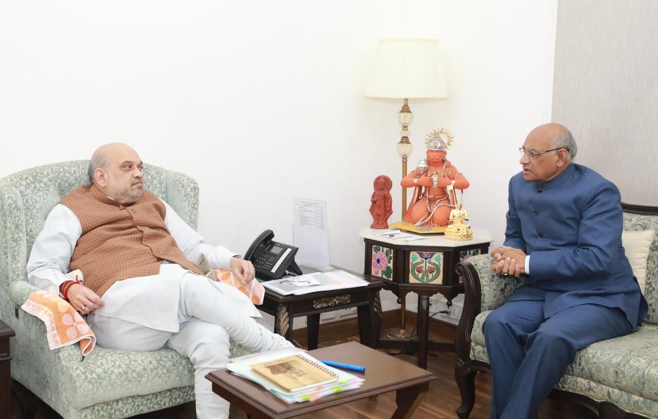 केंद्रीय गृह मंत्री अमित शाह से मिले राज्यपाल, हेमंत सरकार के कामकाज की दी जानकारी
