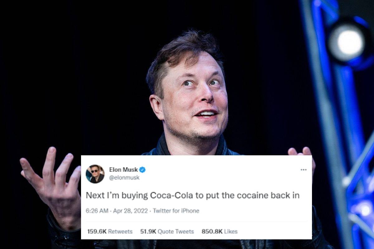 ट्विटर के बाद अब coca cola खरीदेंगे Elon Musk ! ट्वीट से किया सबको हैरान